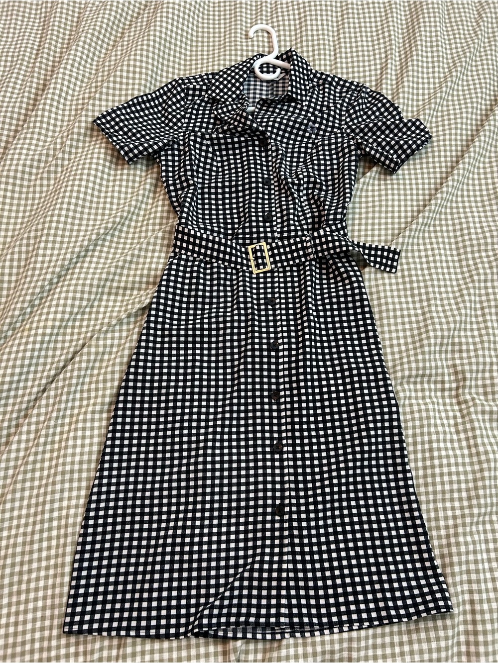 Chase apparel Lands’ End New Season Gingham Dress Size 2